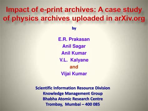 physics archive arxiv